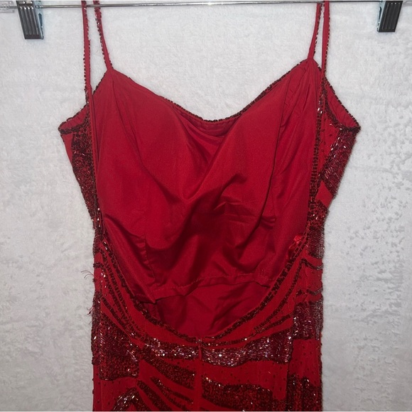 Vintage Cache Beaded Gown - Picture 10 of 11
